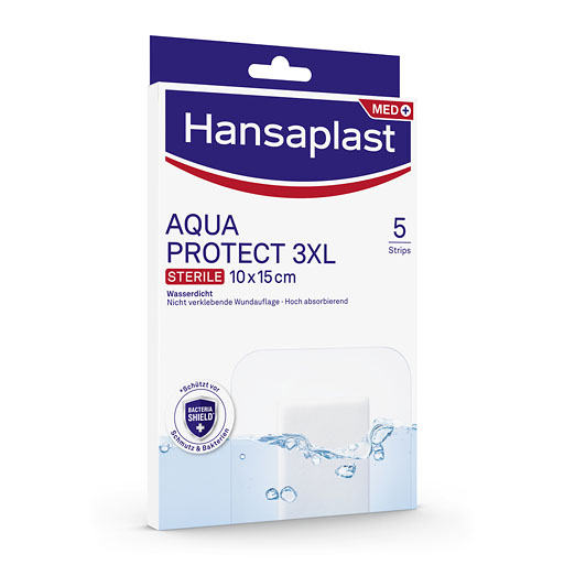 HANSAPLAST Aqua Protect Wundverb.steril 10x15 cm