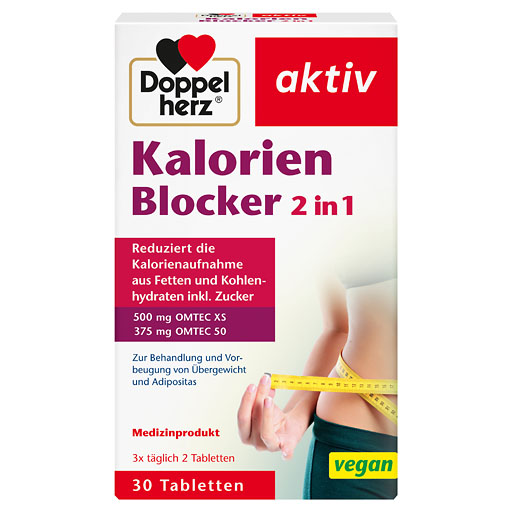 DOPPELHERZ Kalorien Blocker 2in1 Tabletten