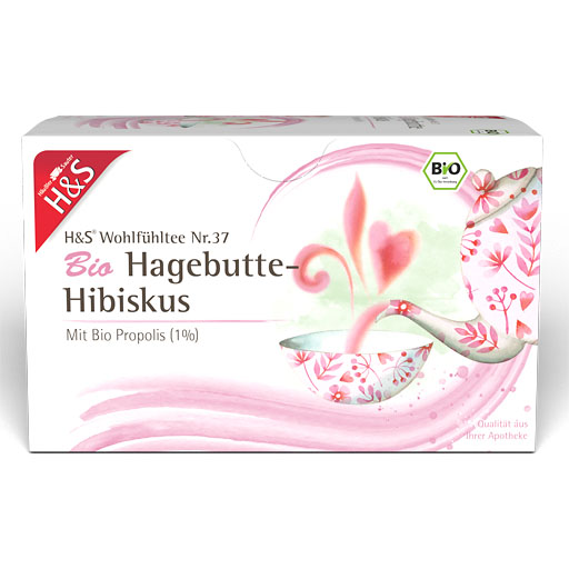H&S Bio Hagebutte-Hibiskus Filterbeutel