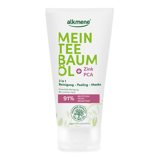 ALKMENE Mein Teebaum&ouml;l 3in1 Reinigung-Peeling-Mask