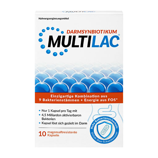 MULTILAC Darmsynbiotikum magensaftres.Kapseln