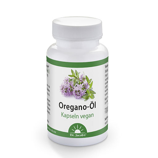 OREGANO &Ouml;L Kapseln vegan Dr.Jacob's