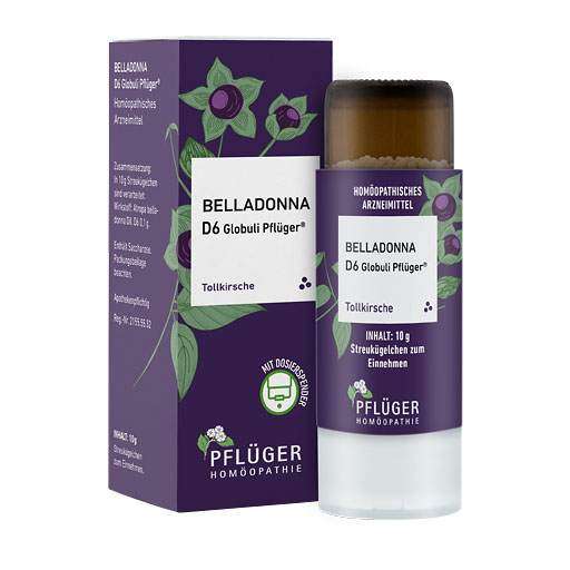 BELLADONNA D 6 Globuli Pfl&uuml;ger Dosierspender