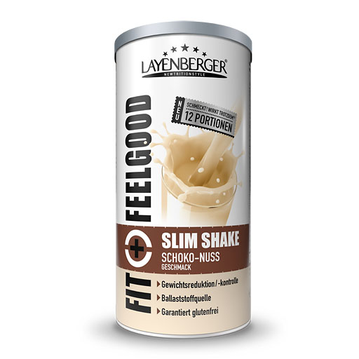 LAYENBERGER Fit+Feelgood Slim Shake Schoko-Nuss