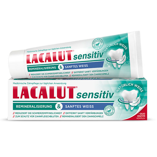 LACALUT sensitiv Remineralisierung & sanftes Wei&szlig;
