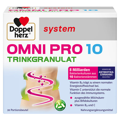 DOPPELHERZ Omni Pro 10 system Trinkgranulat