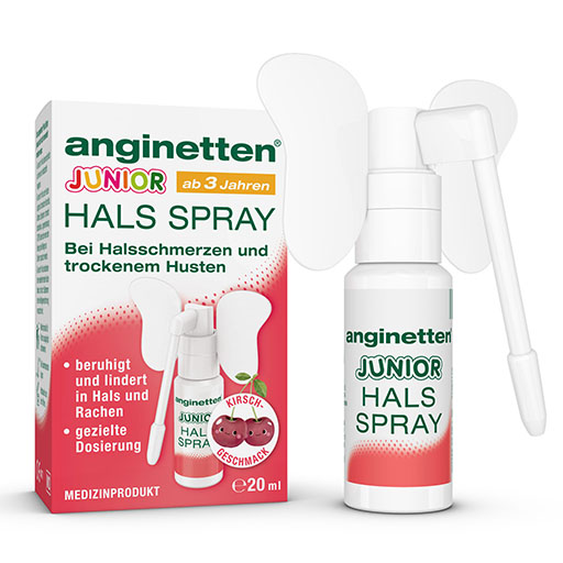 ANGINETTEN Halsspray Junior ab 3 Jahren