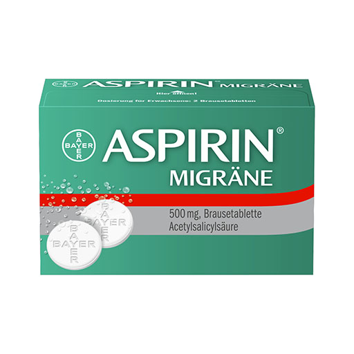 ASPIRIN MIGR&Auml;NE 500 mg Brausetabletten