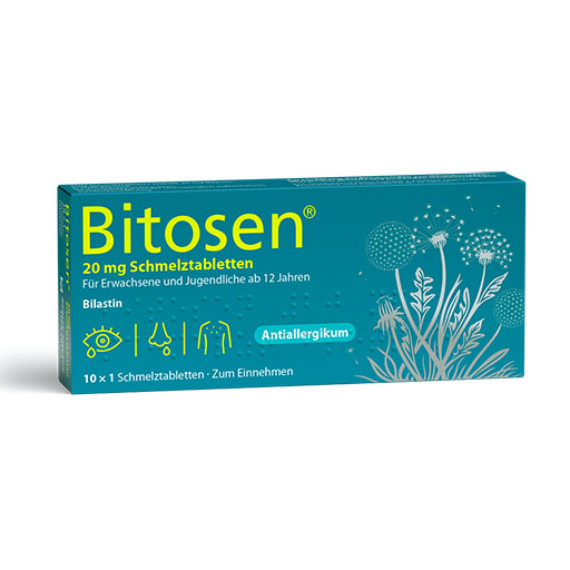 BITOSEN 20 mg Allergie-Schmelztabletten