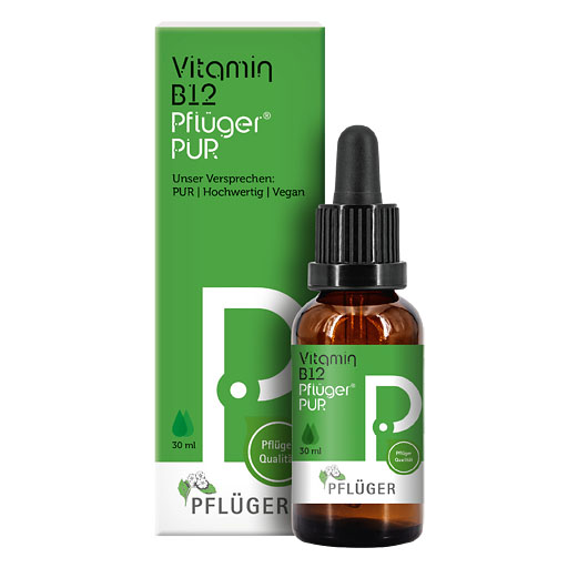 VITAMIN B12 PFL&Uuml;GER PUR 50 &mu;g Tropfen