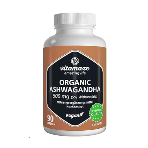 ASHWAGANDHA EXTRAKT 500 mg Kapseln vegan