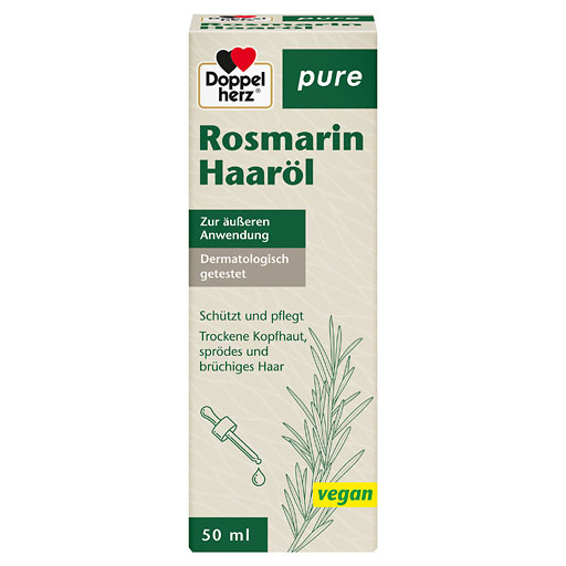 DOPPELHERZ Rosmarin Haar&ouml;l pure