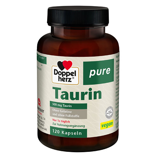 DOPPELHERZ Taurin pure Kapseln
