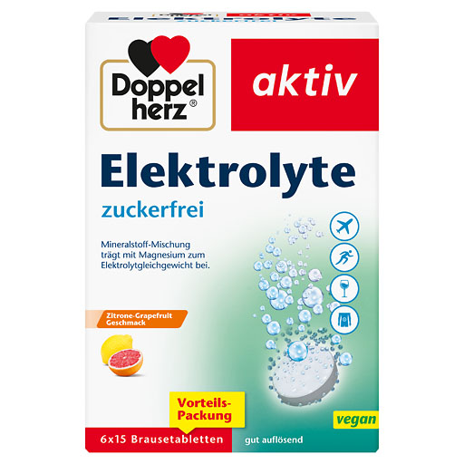 DOPPELHERZ Elektrolyte zuckerfrei Brausetabletten