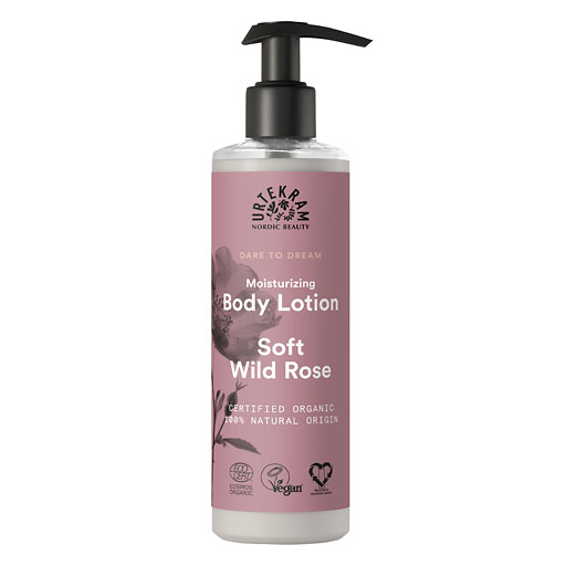 URTEKRAM Soft wild Rose moisturizing Bodylotion