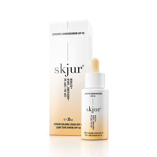 SKJUR leichtes Sonnenserum LSF 50