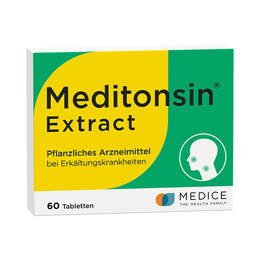 MEDITONSIN Extract pflanzliche Erk&auml;ltungstabletten