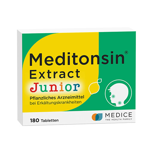 MEDITONSIN Extract Junior pflanzl.Erk&auml;ltungstabl.