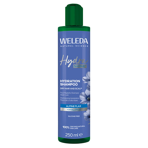 WELEDA HydraShine Feuchtigkeits-Shampoo Alpen-Lein