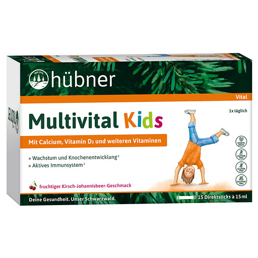 H&Uuml;BNER Multivital Kids fl&uuml;ssig