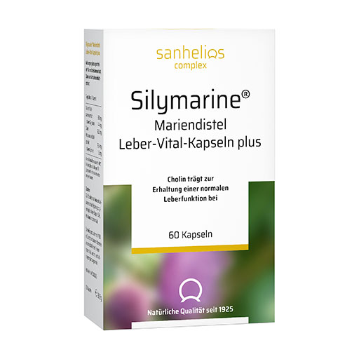 SILYMARINE Mariendistel Leber-Vital-Kapseln plus